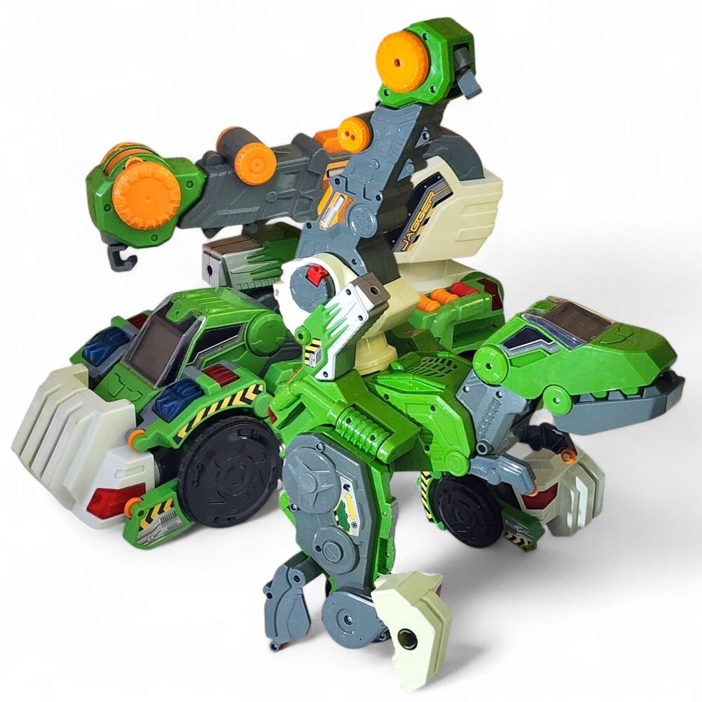VTech Switch & Go Dinos Jagger the T-Rex Dinosaur Electronic Transformer Toy